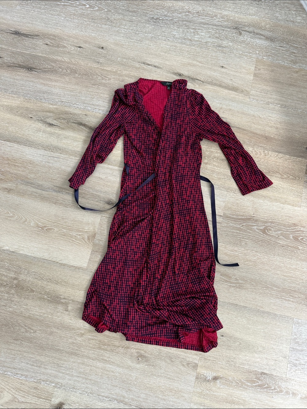 Express wrap dress